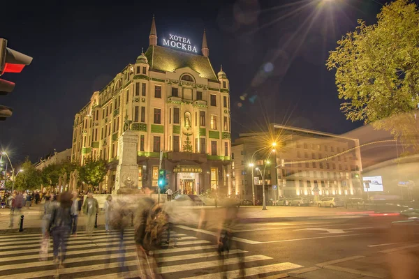 Hotel Moskva, Hotel Moscow, en Belgrado, Serbia —  Fotos de Stock