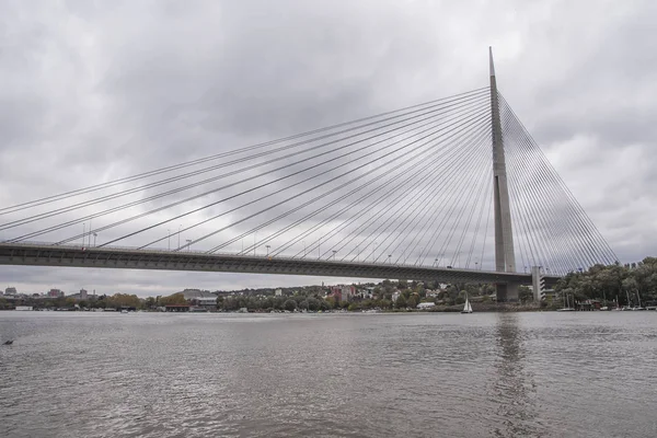 Bridge over Ada - Most na Adi — Stock Photo, Image