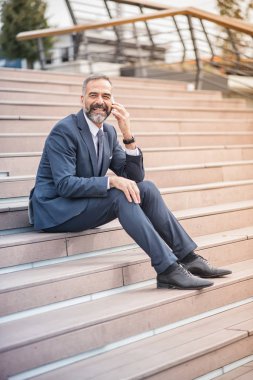 Şirket adamı işten bir break