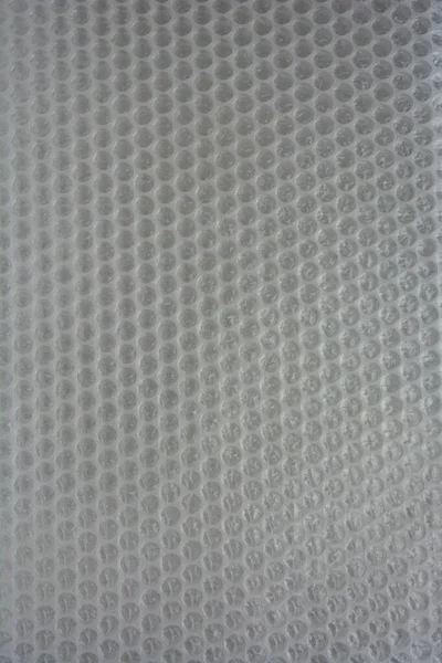Biała Plastikowa Folia Bąbelkowa Tekstura Tło — Zdjęcie stockowe