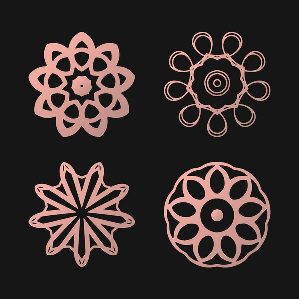 Koleksiyon süsleme işareti serbest vektörü