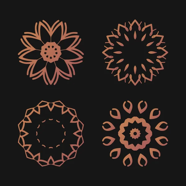 Koleksiyon süsleme işareti serbest vektörü