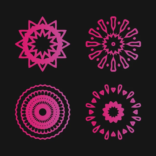 Koleksiyon süsleme işareti serbest vektörü