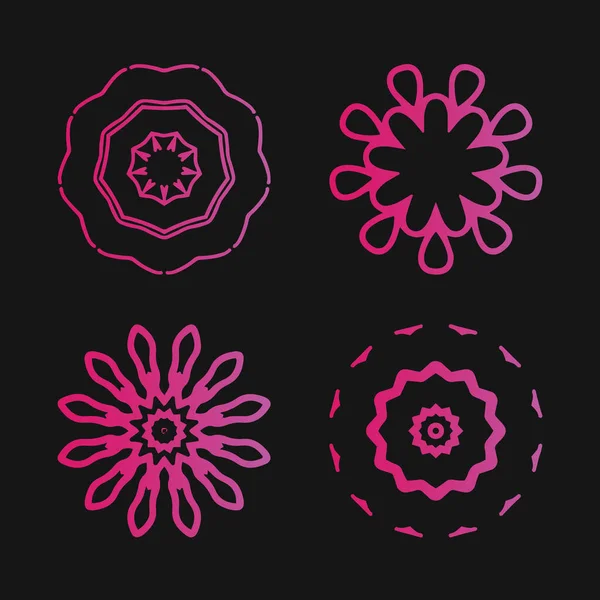 Koleksiyon süsleme işareti serbest vektörü