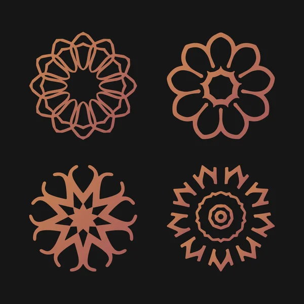 Koleksiyon süsleme işareti serbest vektörü