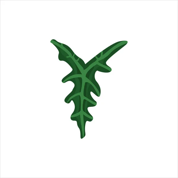 Botanik yaprak klipsi sanatı doğal illüstrasyon