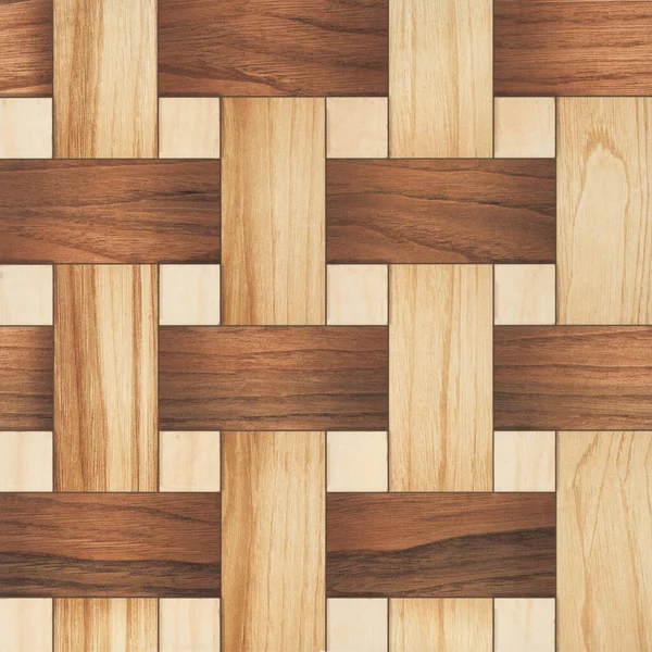 Dlaždice Dřevěné Geometrické Tvary Dřevěné Dekorační Dlaždice — Stock fotografie
