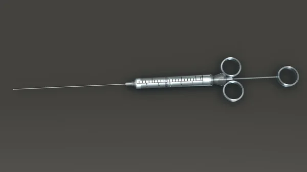 Seringue d'injection médicale — Photo