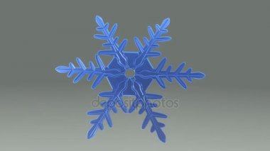 Mavi kar tanesi kristal