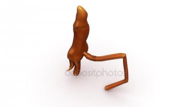 Beyaz arka plan üzerinde hamamböceği üst çene kemiği 