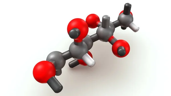 Modèle 3d Mannitol — Photo