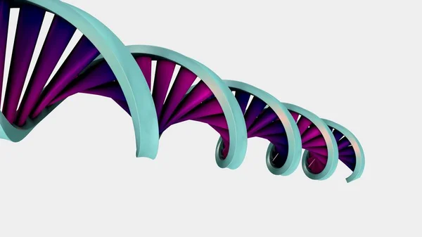 Людського структури ДНК — стокове фото