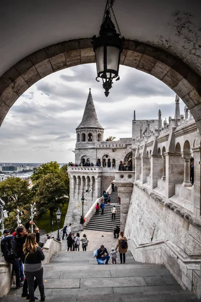 Beautihul View Fisherman Bastion — Stock Photo, Image