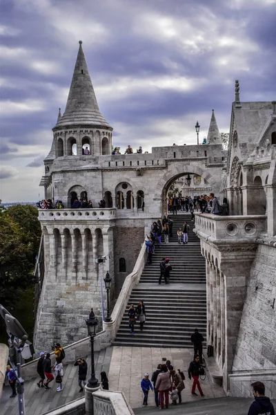 Beautihul View Fisherman Bastion — Stock Photo, Image