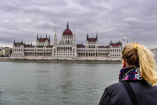 Beautiful Parlament Building Budapest Hungary — Stock Photo, Image
