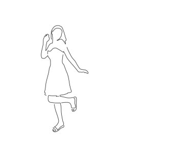 Tatil çizimi yapan insanlar, vektör çizimi. İnsan koleksiyonu.