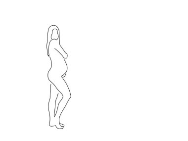 Annelik izole çizimi, vektör illüstrasyon tasarımı.