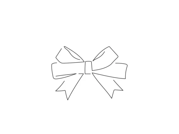 Christmas Isolated Line Draw Vector Illustration Design — 스톡 벡터