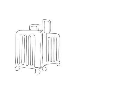 Seyahat çizimi, vektör illüstrasyon tasarımı.