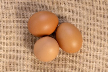 Kartondan yumurta kutusundaki çiğ tavuk yumurtaları beyaz arkaplanlı kaş paspası. Paketteki yumurtalar.