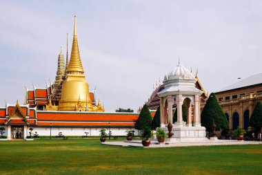 Emarald Buddha Bangkok Tayland 'daki Thai tapınağı.