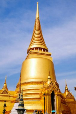 Emarald Buddha Bangkok Tayland 'daki Thai tapınağı.