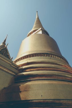 Emarald Buddha Bangkok Tayland 'daki Thai tapınağı.