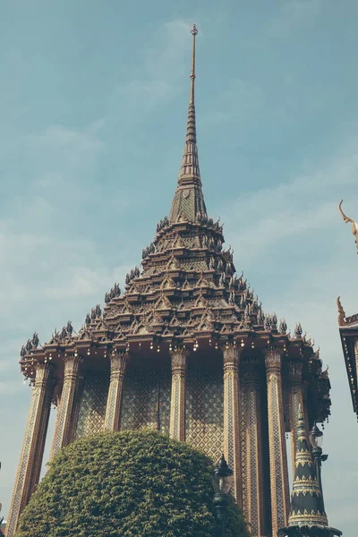 Templo Tailandês Emarald Buddha Bangkok Tailândia — Fotografia de Stock