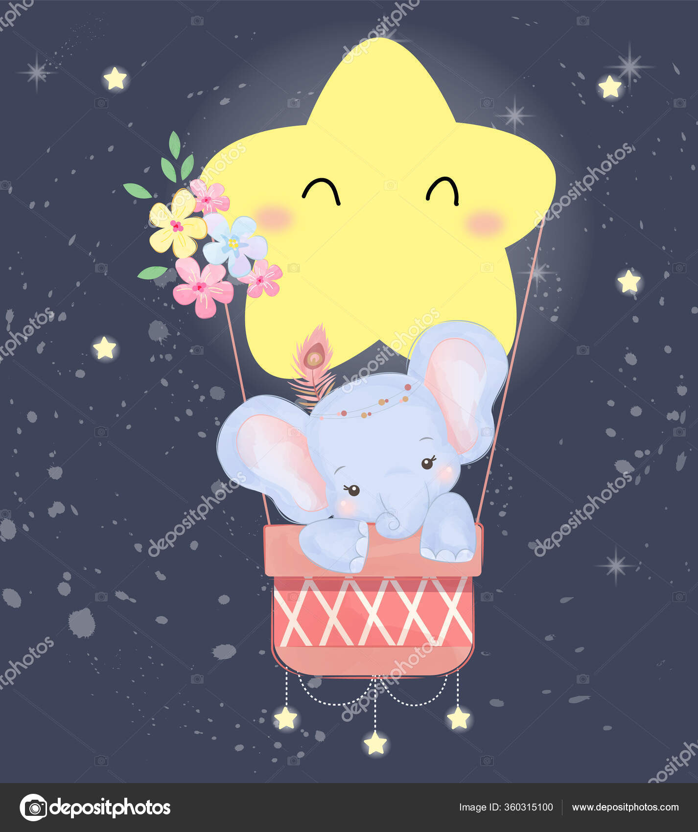 Cute Baby Elephant Illustration Animal Clipart Baby Shower Decoration Woodland Vector Image By C Donna Studio Gmail Com Vector Stock Cute Baby Elephant Illustration Animal Clipart Baby Shower Decoration Woodland Vector Image By C Donna Studio Gmail Com Vector Stock