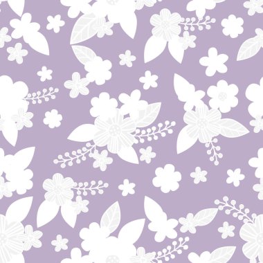 Çiçeklerin doku vektörü kusursuz desen. Bahar ve yaz duvar kağıtları, arka planlar, davetiyeler, ambalaj tasarım projeleri için harika. Yüzey deseni tasarımı.