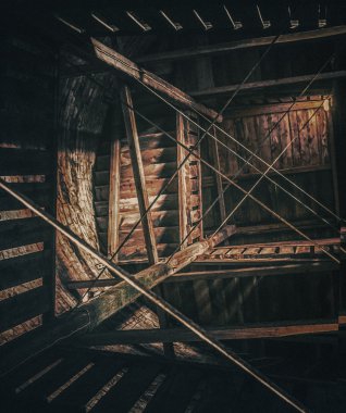 Soyut ahşap İnşaat