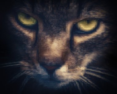 Pixelcat soyut sanat