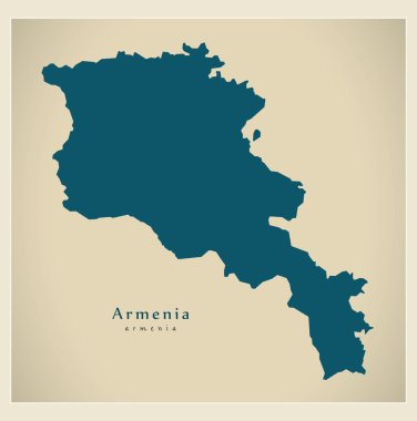 Modern harita - Ermenistan kulüpler