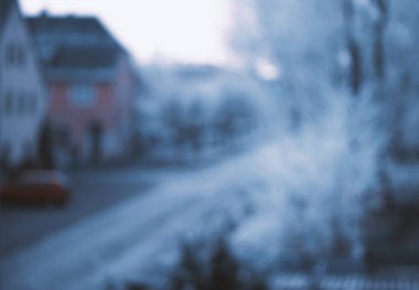 Soyut kış bulanıklık arka plan