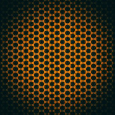 Soyut peteğin sorunsuz arka plan deseni