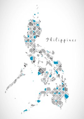 Türkiye harita kristal elmas tarzı sanat