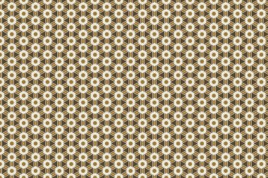 Kahverengi hediye sorunsuz süslemeli kağıt ambalaj