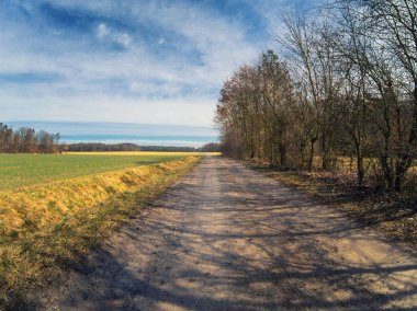 Kırsal manzara görünümü