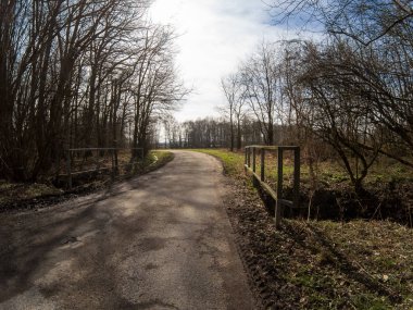 Kırsal manzara görünümü