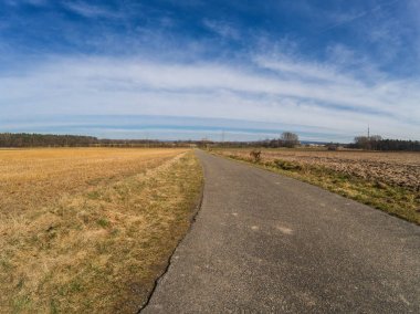 Kırsal manzara görünümü