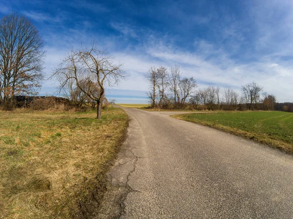 Blick auf ländliche Landschaft — Stockfoto