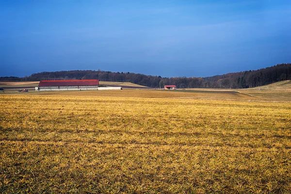 Ländliche Landschaft in Bayern — Stockfoto