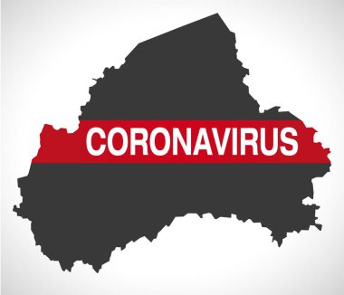 Armagh City, Banbridge ve Craigavon NORTHERN IRELAND bölge haritası ve Coronavirus uyarısı