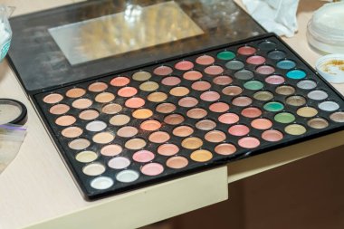 Makyaj sanatçısı. Renk paleti