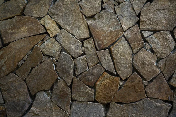 Parede Com Imitação Pedra Natural Fundo Textura — Fotografia de Stock