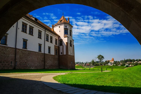 Zamek w Białorusi — Zdjęcie stockowe