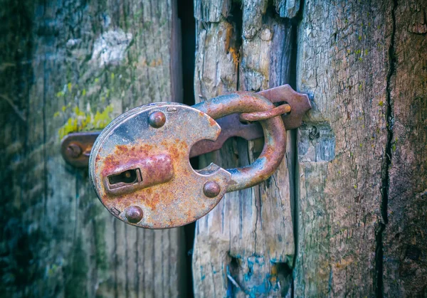 古いさびた錠前 — ストック写真