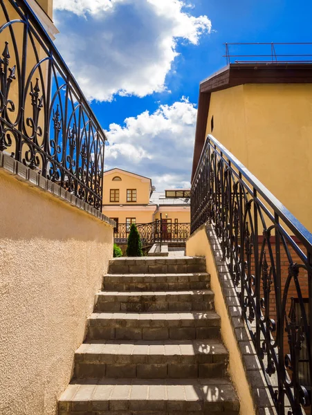 Старі сходи, архітектура — стокове фото