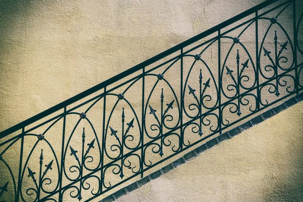 Old staircase, fragment — Stock Photo, Image