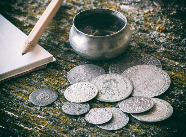 古い金属の硬貨 — ストック写真